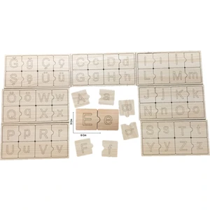 Trendy Toys Ahşap Eğitici Alfabe Eşleştirme