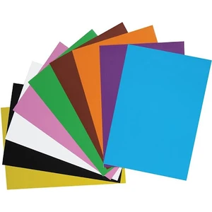 30 Adet 50 x 70 cm Fon Kartonu Karışık Renkli (3 Rulo ) Fon Karton