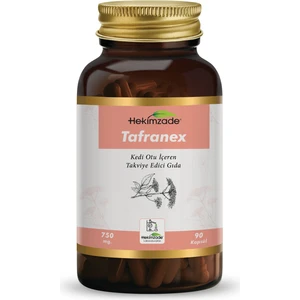 Tafranex 90 Kapsül 750MG - Kedi Otu İçeren Takviye Edici Gıda