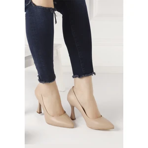 MST1337C Kadın Stiletto Ten