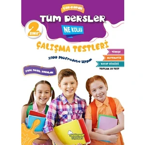 2. Sınıf Tüm Dersler Çek-Kopar Ne Kolay Çalışma Testleri