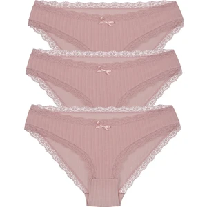 Vanilya Secret Dantel Külot 3'lü Paket