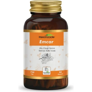 Emcar 90 Kapsül 750MG - Alıç Çiçeği İçeren Takviye Edici Gıda