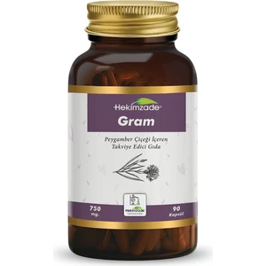 Gram 90 Kapsül 750MG - Peygamber Çiçeği İçeren Takviye Edici Gıda