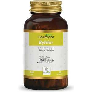 Ryhfor 90 Kapsül 650MG - Çoban Çantası İçeren Takviye Edici Gıda