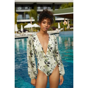 M2402 Şifon Kollu Mayo