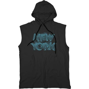 Newyorkstr Unisex  Kapşonlu Kolsuz T-Shirt Fitness Atleti