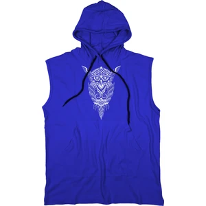 Owl Unisex  Kapşonlu Kolsuz T-Shirt Fitness Atleti