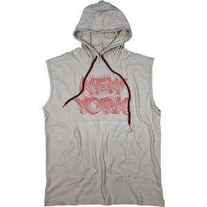 Newyorkstr Unisex  Kapşonlu Kolsuz T-Shirt Fitness Atleti