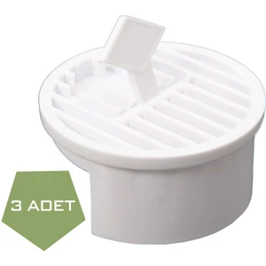 Gider Kapağı 3 Adet, Yer Süzgeci, Izgarası Gider Kapağı