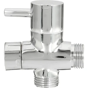 Guangdong Spirit Saptırıcı Banyo Tuvalet Bide Püskürtücü Duş Başlığı Için Pirinç 3 Yollu T-Adaptör Vanası