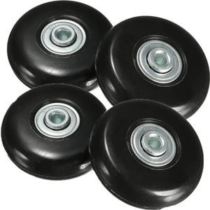 Guangdong Spirit Aracı 2 Takım Kauçuk Bagaj Bavul Tekerlekleri Değiştirme Aksları Deluxe Onarım Od 55MM