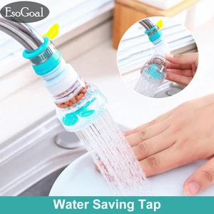 Guangdong Spirit Esogoal Mutfak Muslukları Su Musluk Su Tasarrufu Musluk Lavabo Bataryası Anti Sıçrama Musluk Mutfak Banyo ve Tuvalet Için 360 Derece Dönebilen Musluk