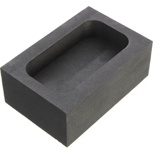 Guangdong Spirit Aracı 5oz Saflık Grafit Döküm Rafineri Hurda Eritme Altın Gümüş Için Külçe Kalıp