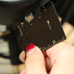 Guangdong Spirit Çok Fonksiyonlu Mini Kart Şişe Açacağı Telefon Tutucu Cetvel Tornavida Aracı(Yurt Dışından)