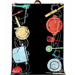 Kaşmir Halı Dekoratif Art Mutfak Kitchen 80x150 cm Mutfak Halısı