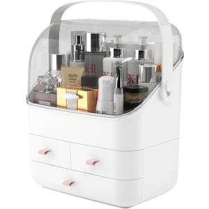 Çekmeceli Makyaj Organizeri -Beyaz (Yurt Dışından)