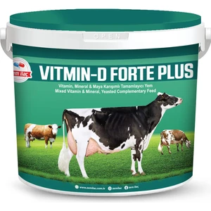 Zem Vitmin-D Forte Plus Çiftlik Hayvanları Günlük Vitamin Mineral Dengeleyici Yem Katkısı 20 kg