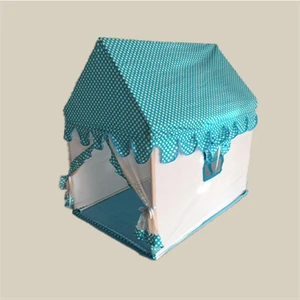 Rüya Puantiyeli Turkuaz Minderli