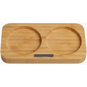 Sofra Mutfak Gereçleri Bambu Yağlık ve Sirkelik Standı - Büyük Dikdörtgen 18.8x9.9 cm, Doğal Renk, Şık Tasarım