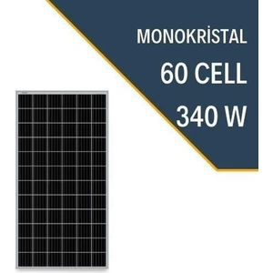 340 Watt Monokristal Perc Solar Güneş Paneli