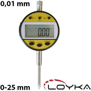 5307-25 Dijital Komparatör Saati 0-25 mm