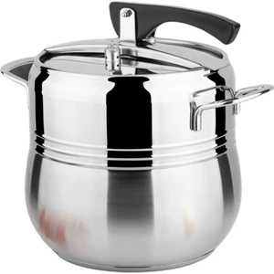 Premium Silver Çelik Düdüklü Tencere Metal Kulp 4 Lt K.701493