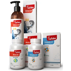 Biofeline Power Set (Salmon Oil/move+G/ımmune+C)