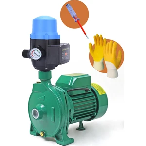 Bhd Cpm 158 Metal Dişli Otomatik Paket Hidrofor Su Pompası 1 Hp (Eldiven + Kontrol Kalemi)