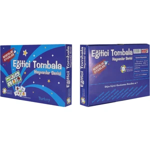 Tombala Hayvanlar Serisi - Eğitici Tombala
