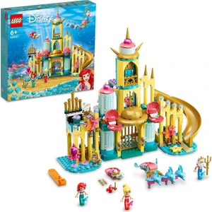 # Disney Ariel#in Su Altı Sarayı 43207 - 6 Yaş ve Üzeri Çocuklar için İnşa Edilebilen Deniz Kızı Prenses Oyuncak Yapım Seti (498 Parça)