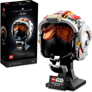 Star Wars# Luke Skywalker#'ın (Kırmızı Beş) Kaskı 75327 - Yetişkinler için Koleksiyonluk Star Wars Sergileme Modeli Yapım Seti (675 Parça)