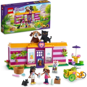 Friends Evcil Hayvan Sahiplenme Kafe#si 41699 - 6 Yaş ve Üzeri Çocuklar için 3 Evcil Hayvan İçeren Oyuncak Yapım Seti (292 Parça)