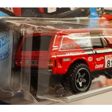 Hot Wheels Range Rover Classic Red 1:64 Scale Diecast Car - Hot Trucks Series - View #11