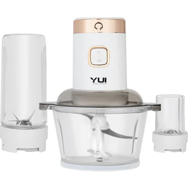Yui M-2001 3'ü 1 Arada 2 Kademeli Hız Ayarlı Blender