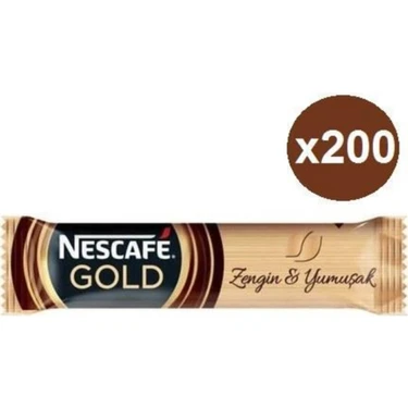 Nescafe Gold Hazır Kahve 2 gr 200