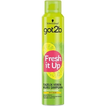 Schwarzkopf GOT2B Fresh & Fabulous Tazelik Veren Kuru