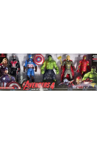 Can Ali Toys 5li Avengers Kahramanlar