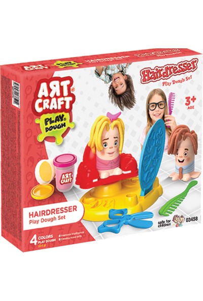 Art Craft Kuaför Oyun Hamur Seti
