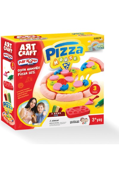 Art Craft Pizza Seti Oyun Hamuru 150 gr
