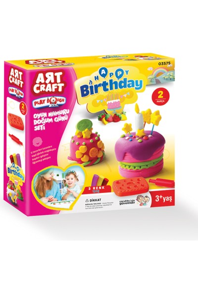 Art Craft Doğum Günü Oyun Hamuru 150 gr