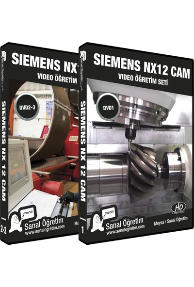 Sanal Öğretim Siemens Nx 12 Cam Video Ders Eğitim Seti