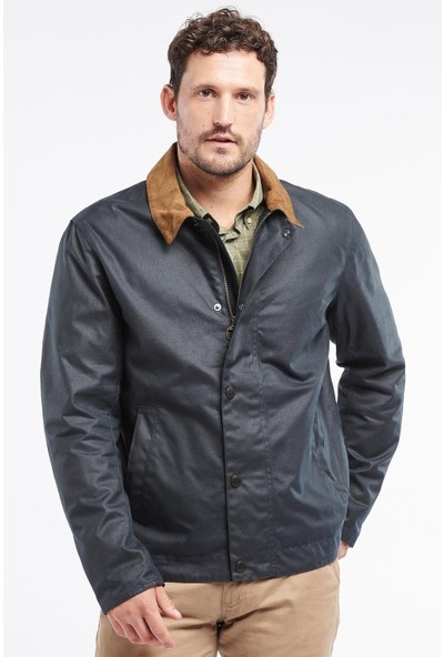 Barbour Milton Yağlı Ceket NY51 Navy
