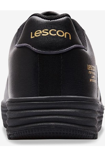 Lescon Zeplin Siyah Erkek Sneaker Spor Ayakkabı