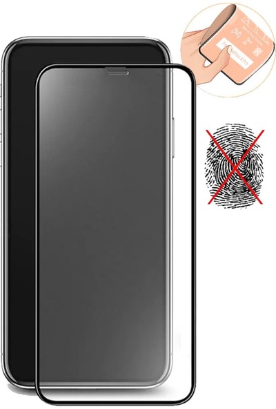 Arazon Samsung Galaxy A13 Uyumlu Tam Kaplayan 9d Nano Mat Seramik Esnek Ekran Koruyucu