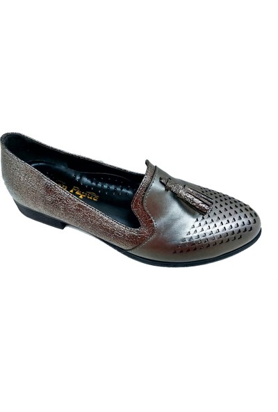 Can Pabuc 5315 Deri Kadın Ayakkabı