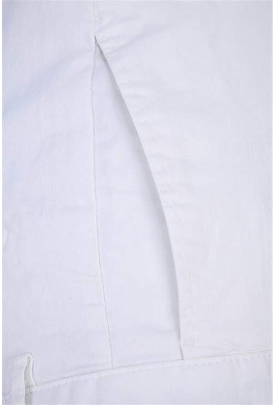 W Collection Erkek Casual Pantolon - Beyaz