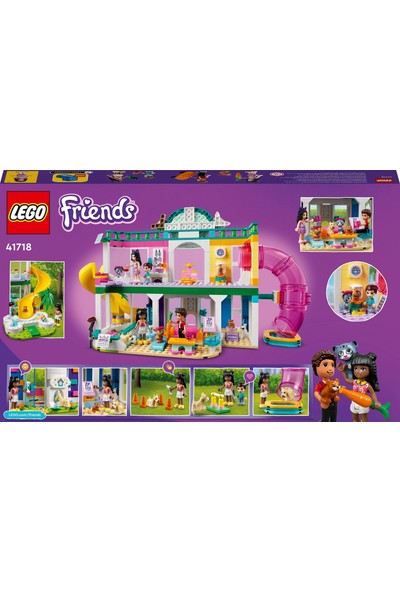LEGO Friends Evcil Hayvan Bakım Merkezi 41718 - Hayvansever Çocuklar Için Yaratıcı Oyuncak Yapım Seti (593 Parça)