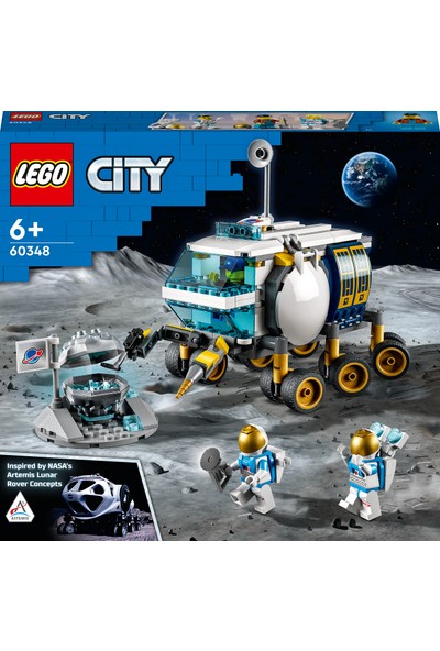 LEGO® City Ay Taşıtı 60348 - 6 Yaş ve Üzeri Çocuklar Için Tasarlanmış Uzay Oyuncağı Yapım Seti (275 Parça)