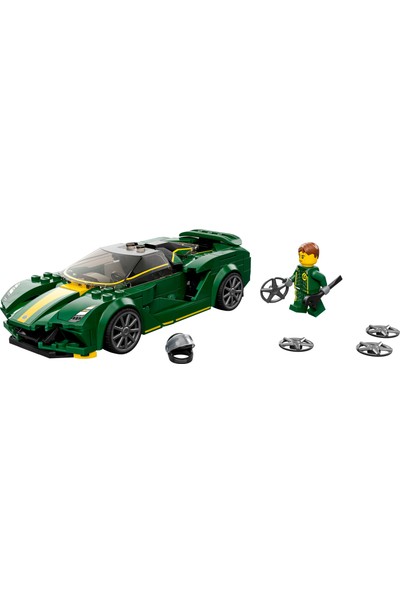 LEGO® Speed Champions Lotus Evija 76907 - 8 Yaş ve Üzeri Çocuklar ve Araba Meraklıları Için Harika Bir Oyuncak Yapım Seti (247 Parça)